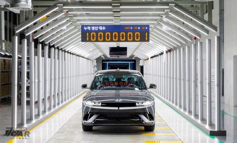 經歷 57 年 !  Hyundai 達成生產 1 億輛新車的里程碑