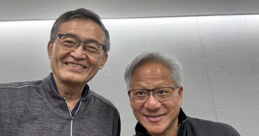 輝達砸1500億入股英特爾　陳立武樂曬黃仁勳合照笑開懷