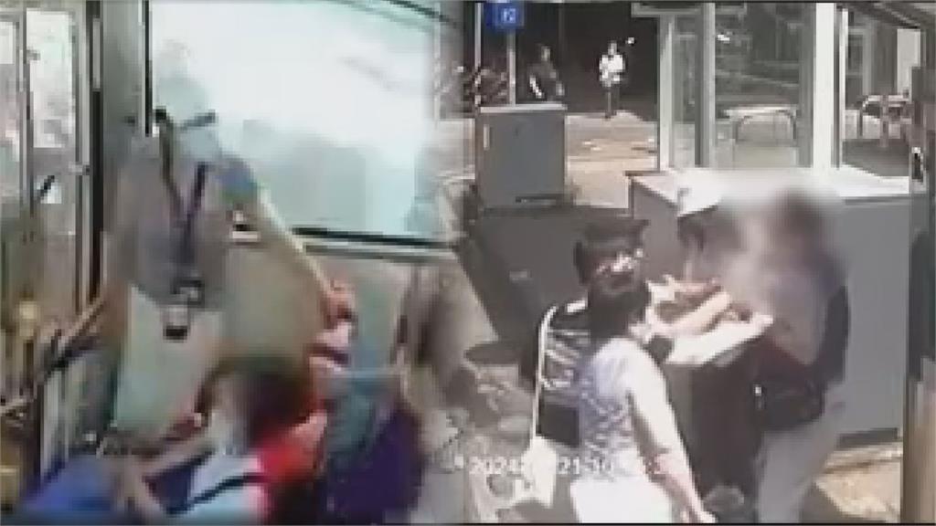 搭公車不滿菜籃車擋路！7旬翁向66歲婦揮拳　路人勸架反被抓傷提告