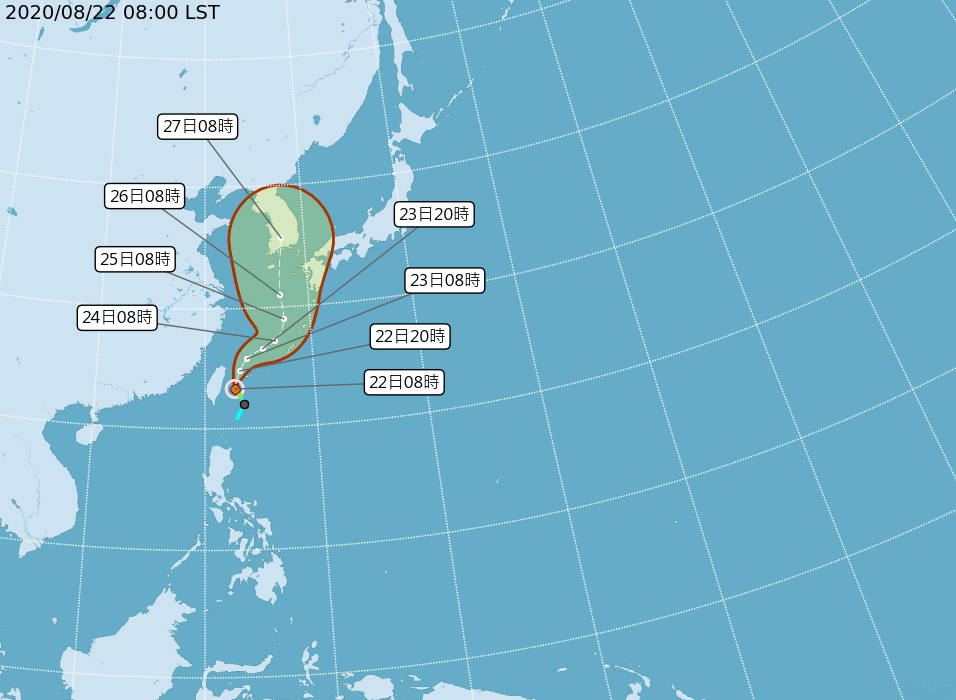 快新聞／「巴威」颱風生成！ 氣象局10:30發布海上颱風警報
