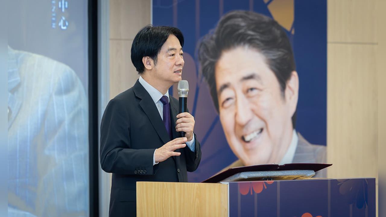快新聞／安倍晉三逝世4週年！賴清德發文哀悼　同日接待日市長