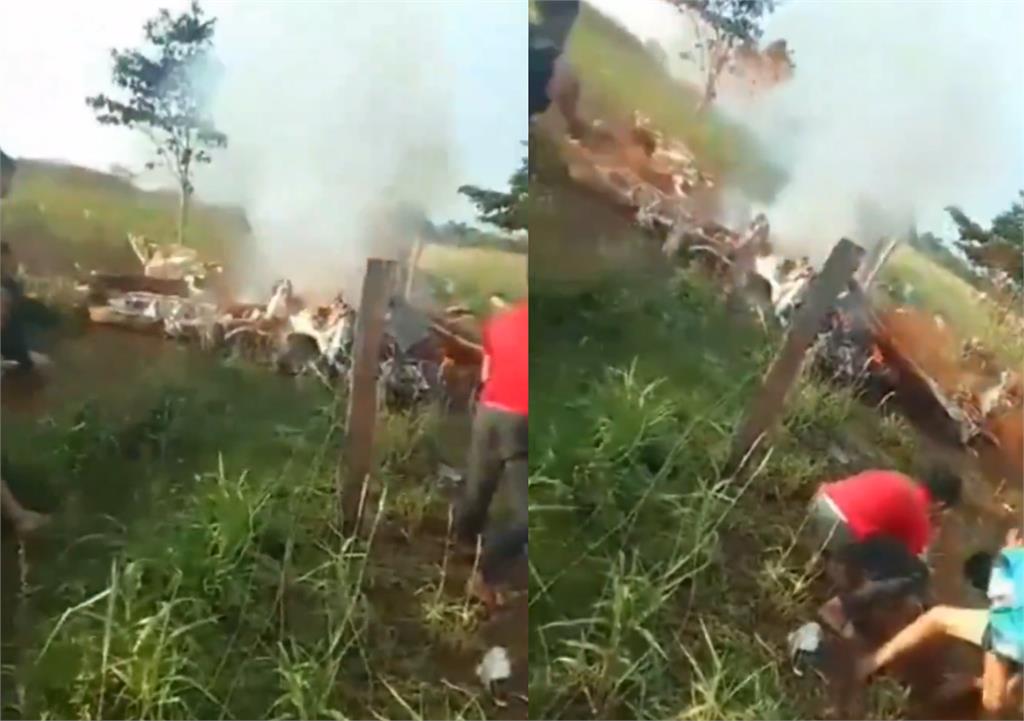 快新聞／巴拉圭小飛機墜毀燃燒4死！　1名執政黨議員罹難
