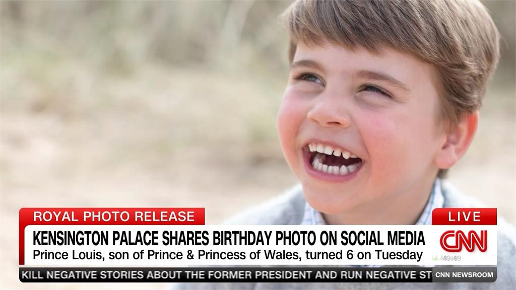 英國小王子路易6歲了！　生日照凱特親掌鏡「強調絕無修圖」