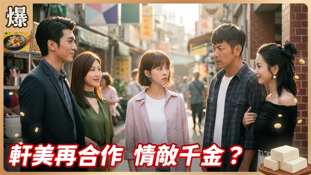 《豆腐媽媽-EP215精彩片段》軒美再合作 情敵千金？