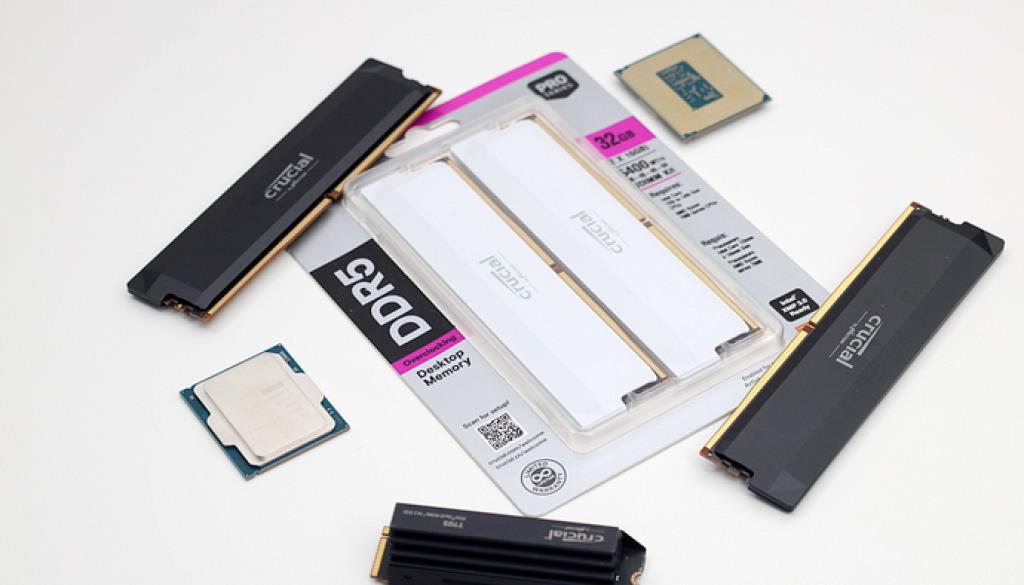 用時序換時脈Crucial DDR5 Pro 6400 OC Gaming Memory價格有俗！搭配 Core Ultra 9 285K　四條插滿 DDR5 6800