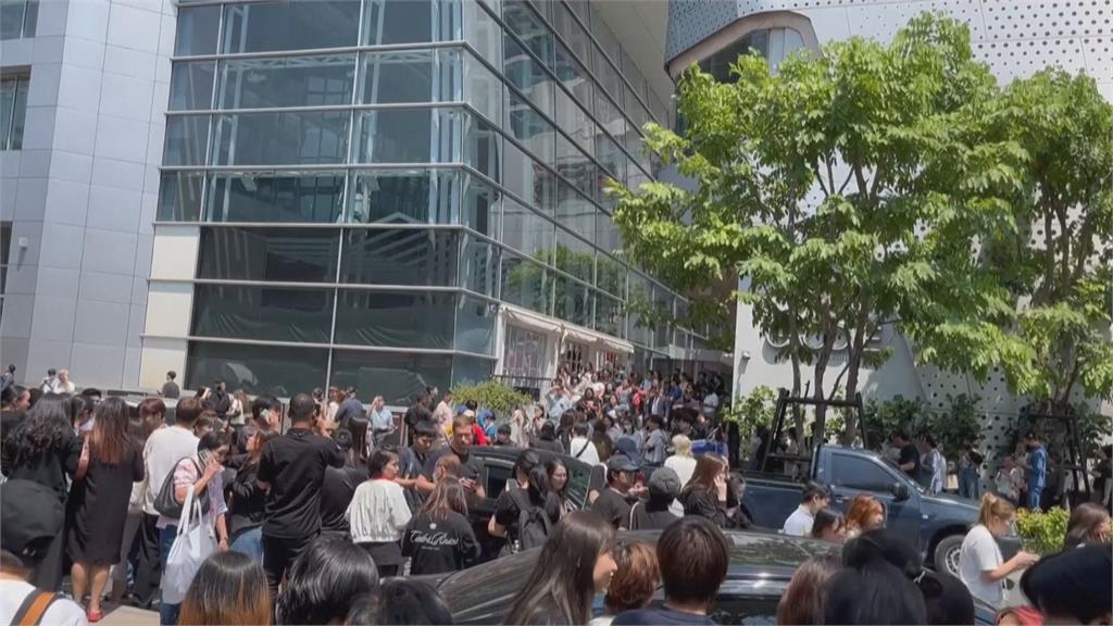 緬甸7.7強震！泰國曼谷大樓倒塌　民眾驚慌逃生