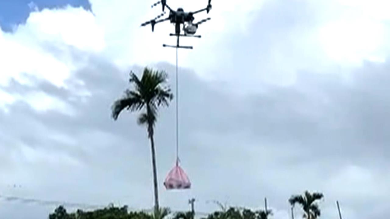 交通中斷醫療物資難進入　衛福部啟動無人機送藥服務