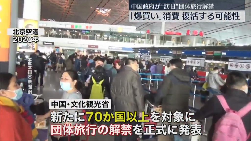 中國重新開放78國團旅　日本各地憂「觀光公害」再現