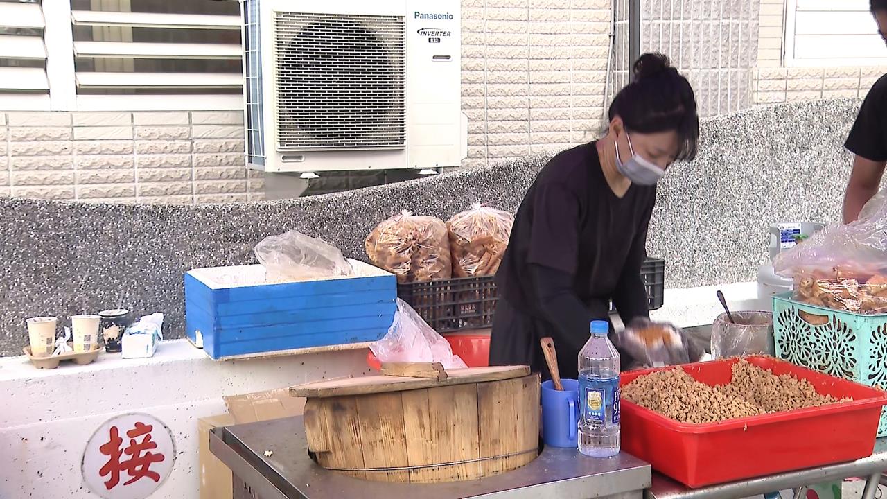 開餐車奔光復現做早餐！　熱騰騰早餐撫慰災民