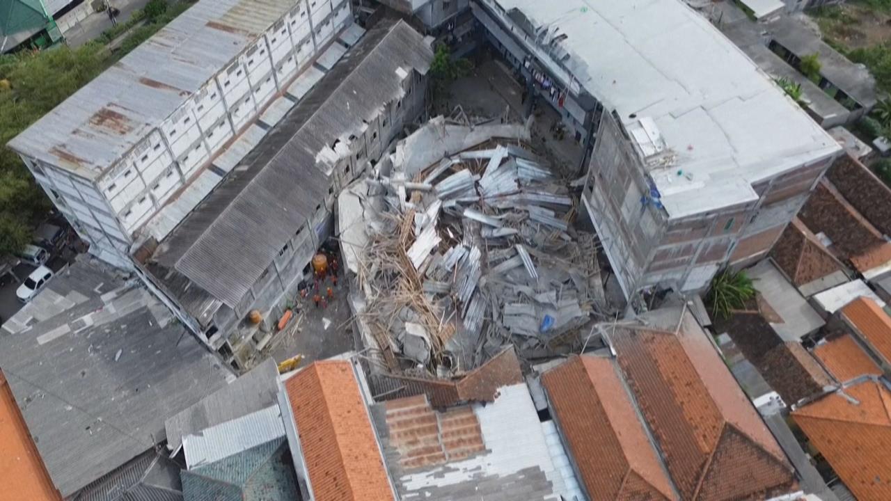 印尼伊斯蘭學校學生做禮拜 建築突倒塌 當局調查竟是「這原因」