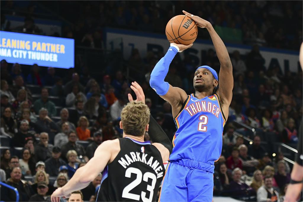 NBA(影)／狂砍生涯新高54分　雷霆少主SGA霸氣：這沒什麼特別的