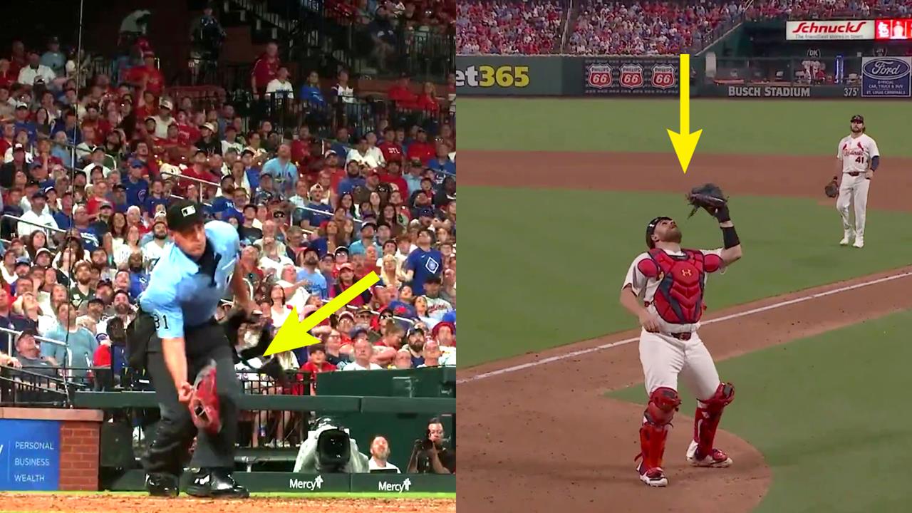 MLB(影)/一次出局有兩次接殺?紅雀捕手意外「聯合主審」漏網鏡頭50萬人搶看