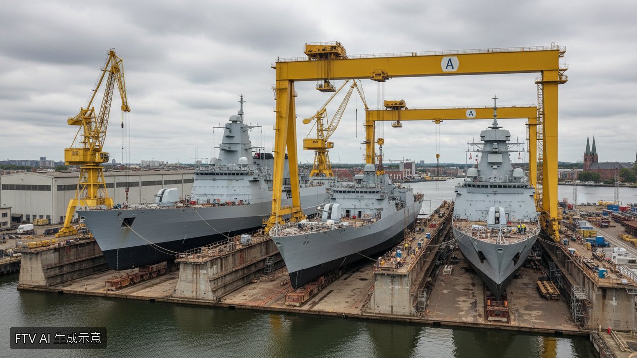 德國軍艦巨頭TKMS拒絕競價收購　萊茵金屬強勢出手引發國防整併潮