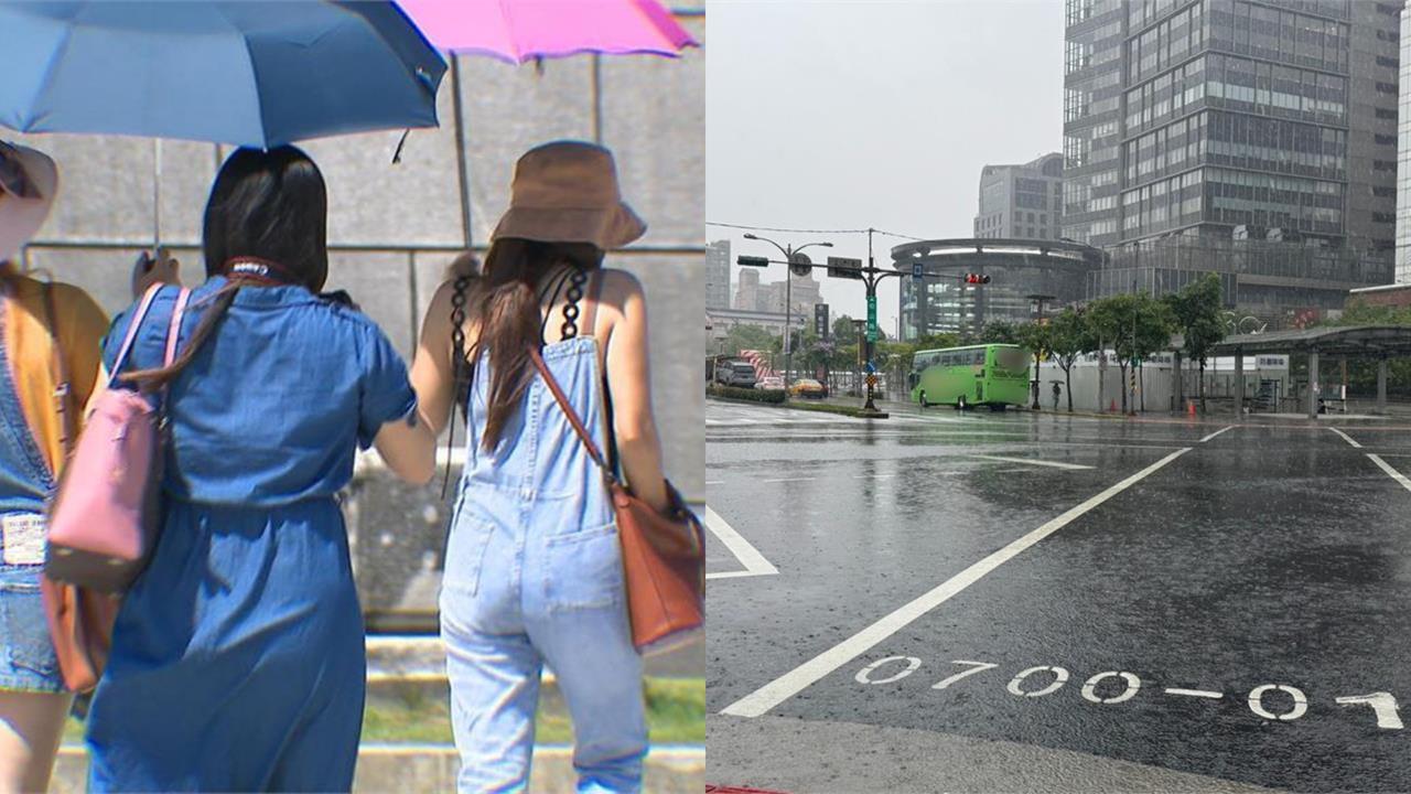 全台熱飆36度氣溫烤番薯！午後防劇烈雷雨　「這時間」起高壓西伸、雨勢稍緩