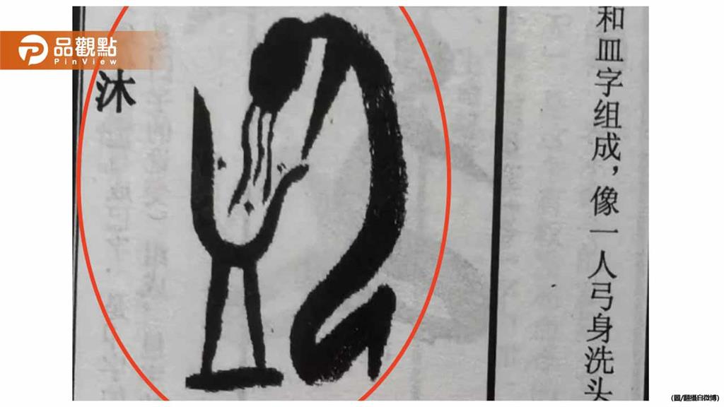 網瘋傳「洗頭甲骨文」引爆千人猜字潮！專家揭真相