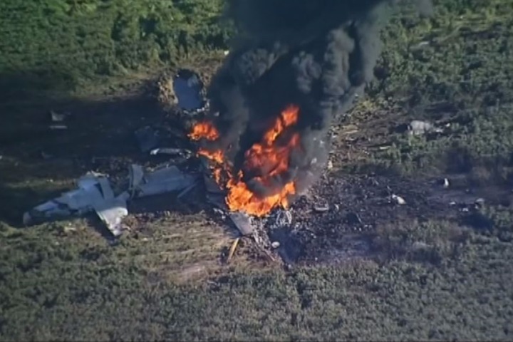 美軍加油機墜毀  機上16人全罹難