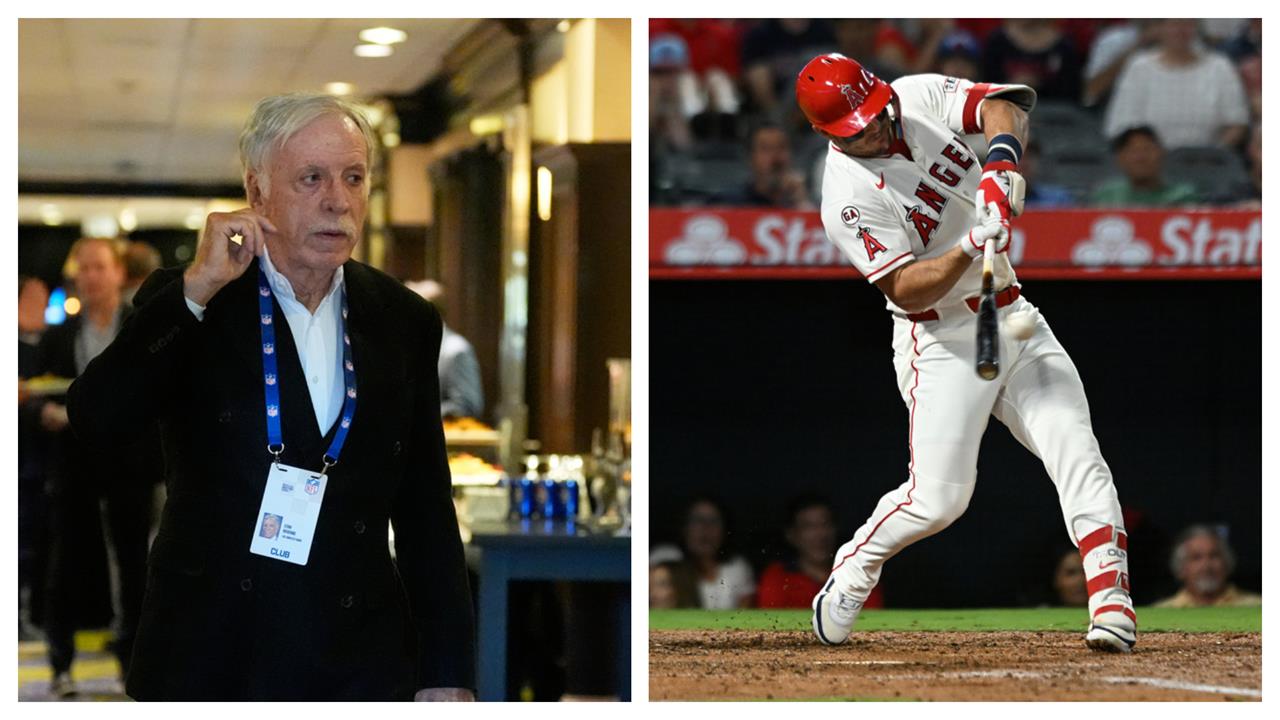 MLB(影)／天使新老闆擁前超級盃冠軍公羊！老鷹死忠球迷「神鱒」絕不戴他隊帽子