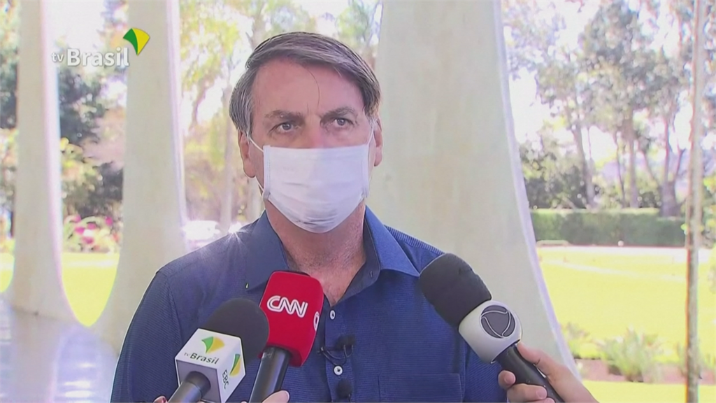 巴西疫情全球第二嚴重 總統也驚爆染疫