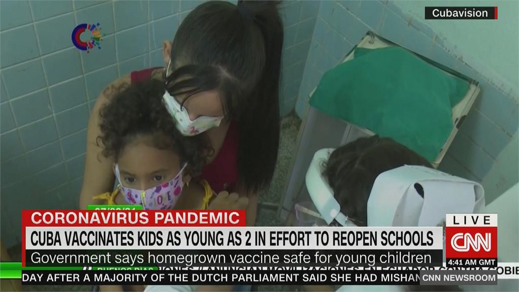 率先全球！　古巴開放2歲以上幼童大規模接種