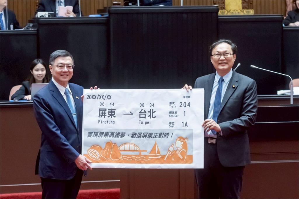 快新聞／屏東高鐵估2039年完工　韓國瑜潑冷水酸「卓院長加油！你那時80歲」