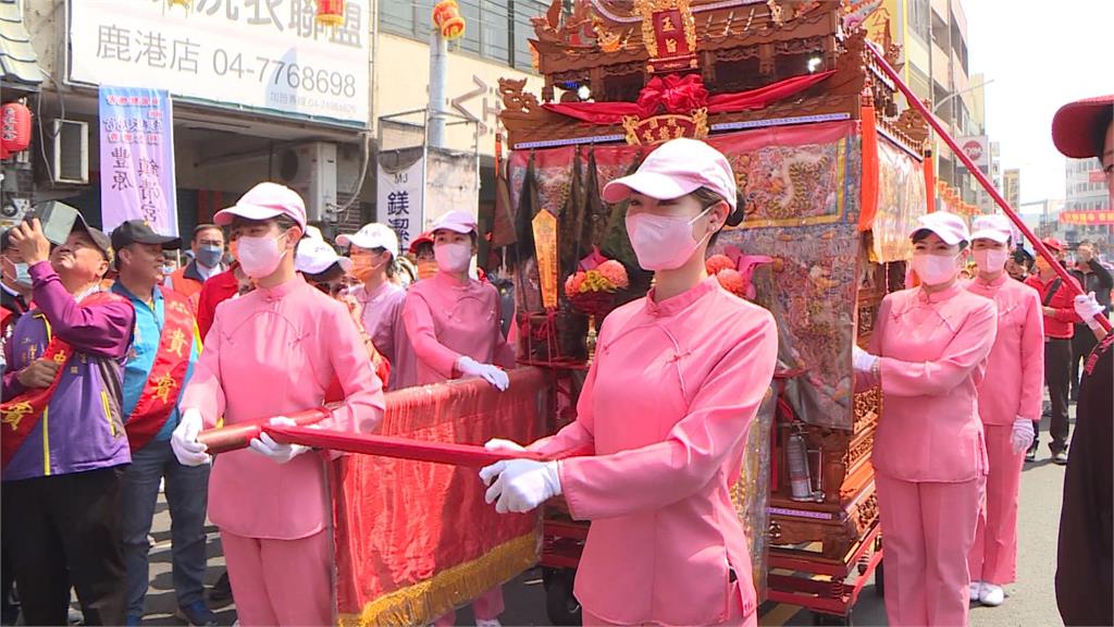 龍德宮8天7夜進香抵鹿港　天后宮熱情接駕