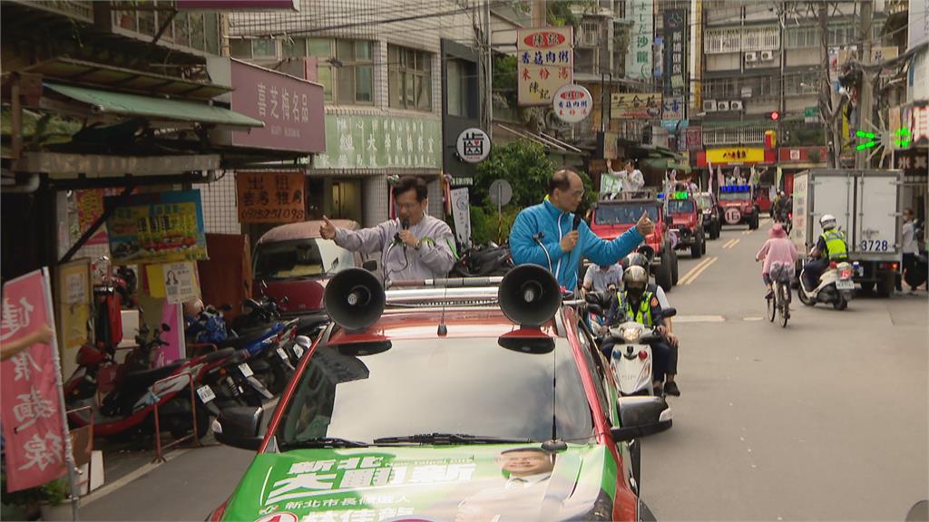 游錫堃陪車掃喚起熱情　林佳龍喊拒投半年市長