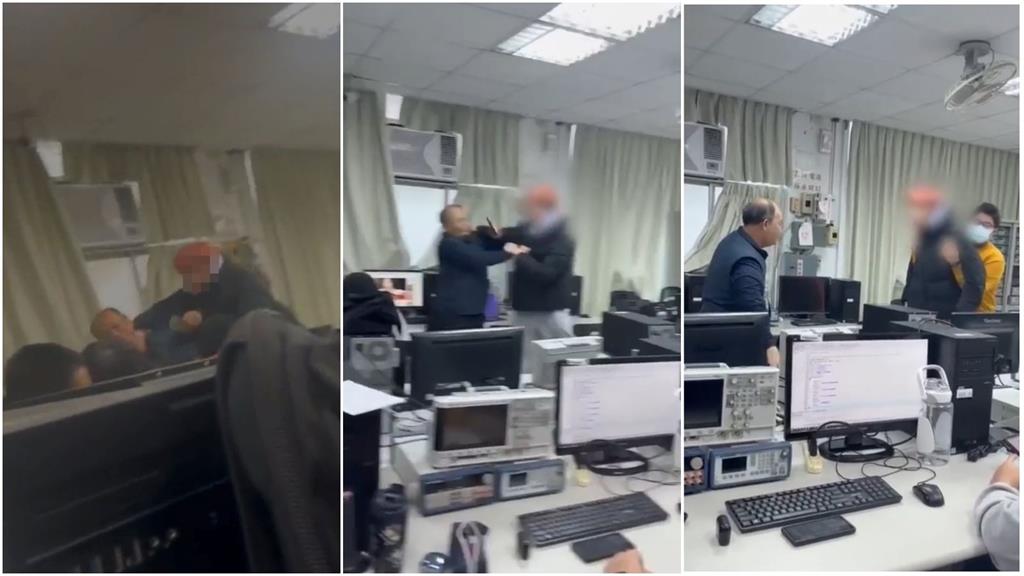 「你現在怎樣？」龍華科大學生暴打老師　師慘摔眼鏡噴飛