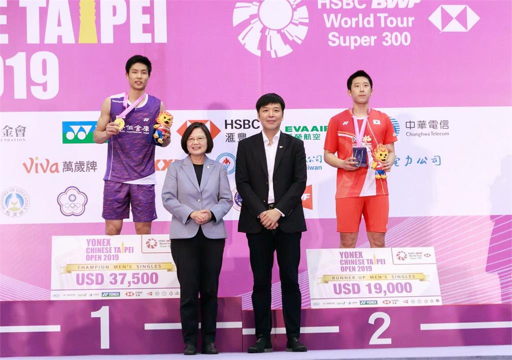 羽球／狂賀！台北羽球公開賽表現佳 獲頒台灣品牌國際賽事