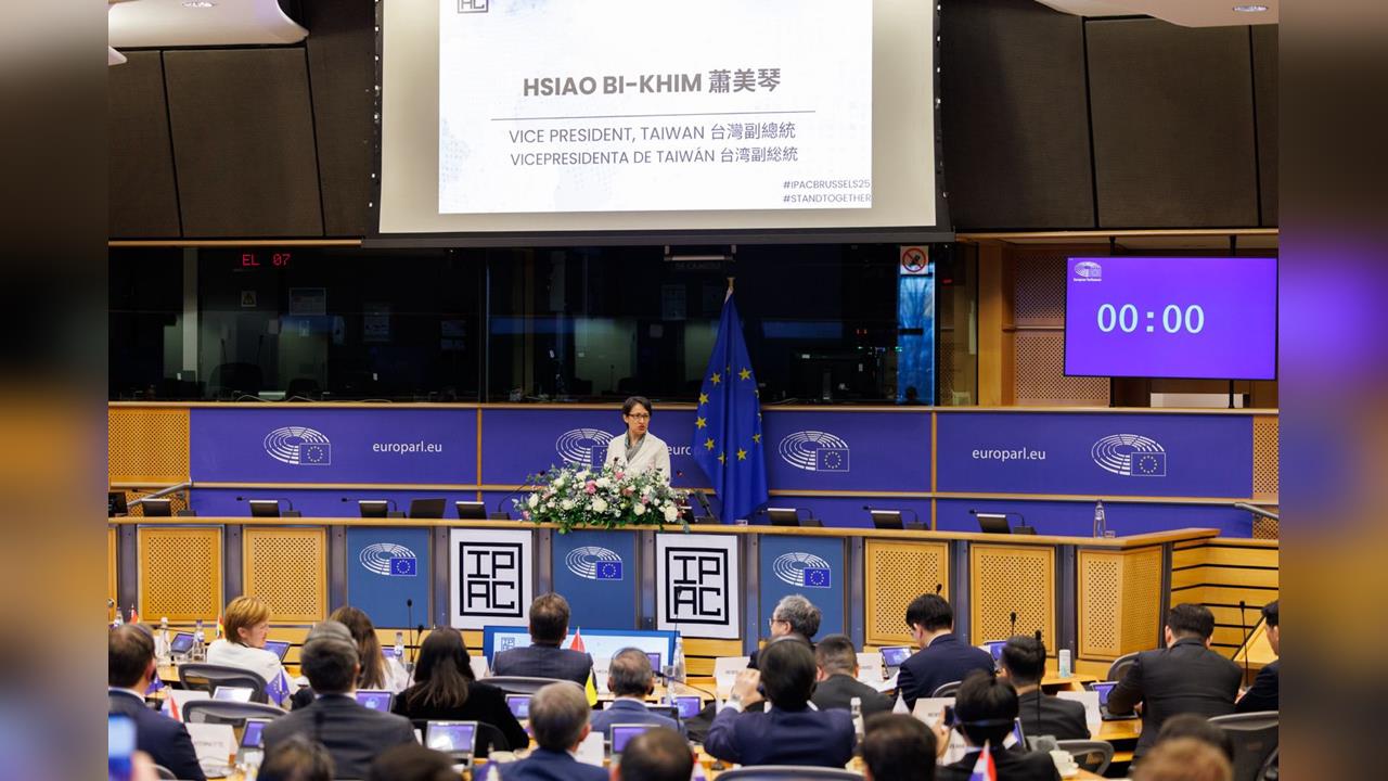 快新聞／全球矚目！蕭美琴登歐洲議會演說　外交部發聲了