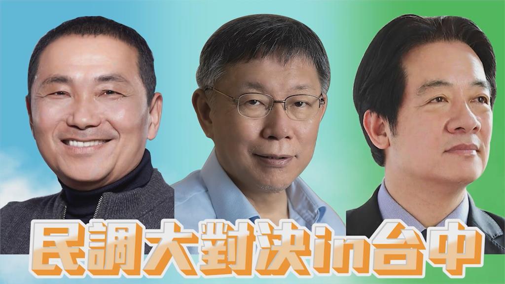 2024總統選舉街頭民調曝光！賴清德奪冠超越侯友宜　柯文哲慘輸一倍