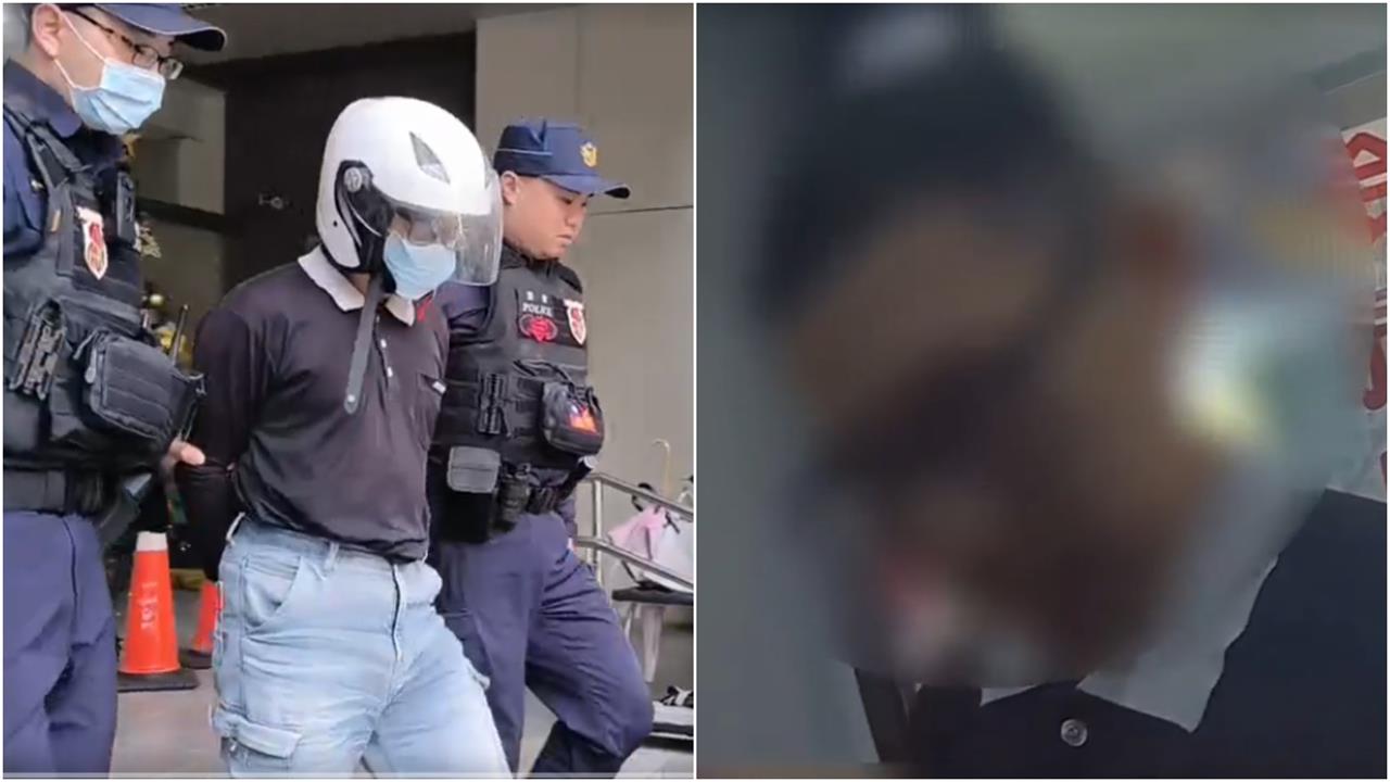 中和餛飩麵店爆衝突！火爆大叔「不爽位置被搶走」掏30公分斧頭攻擊遭送辦