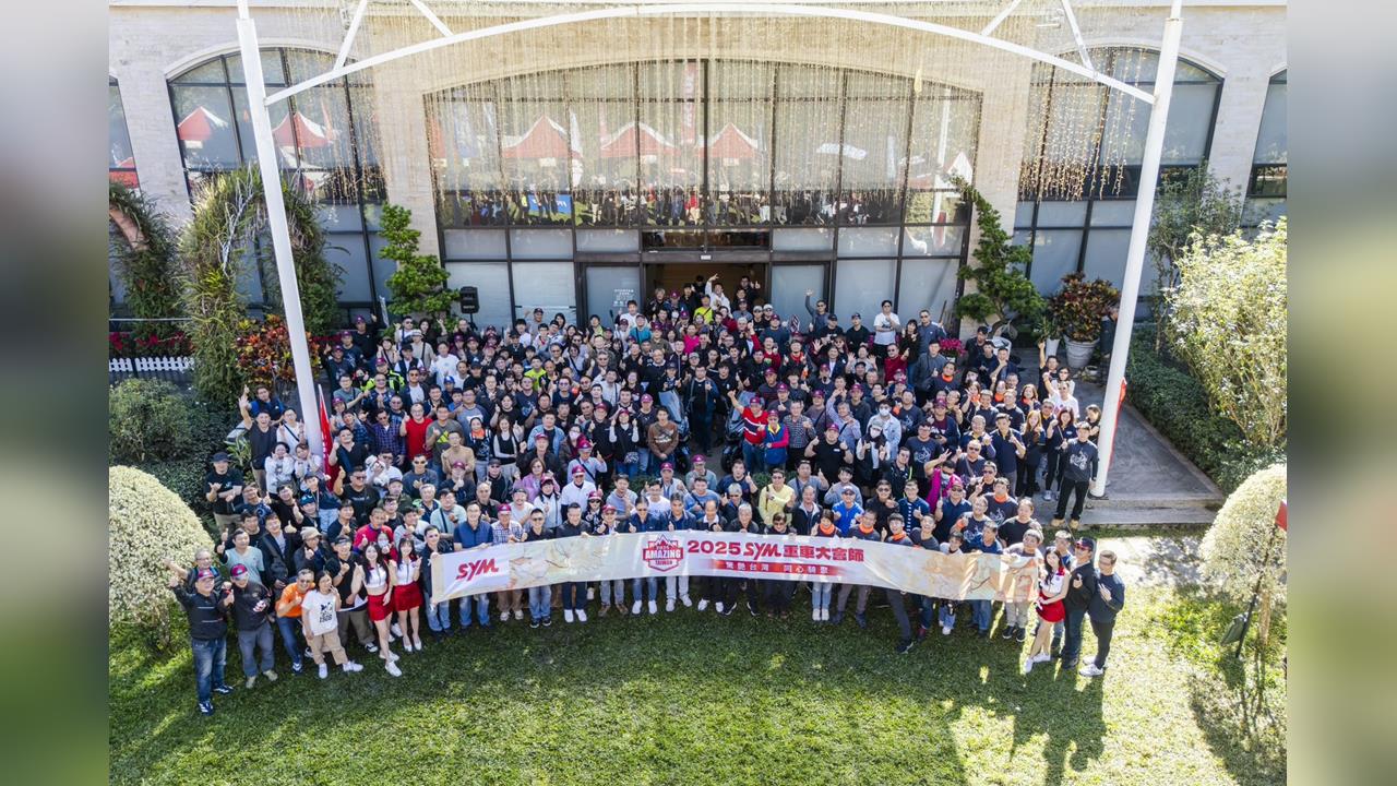 SYM 2025 AMAZING TAIWAN重車大會師  驚艷台灣 同心齊聚