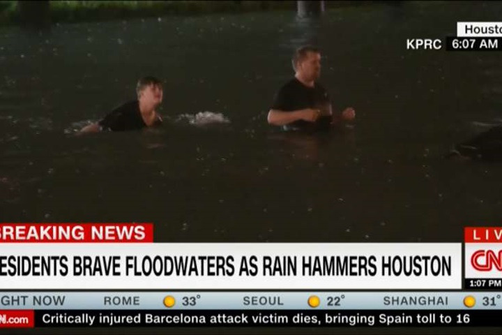 暴風雨強襲德州 23萬戶停電恐現災難性洪水