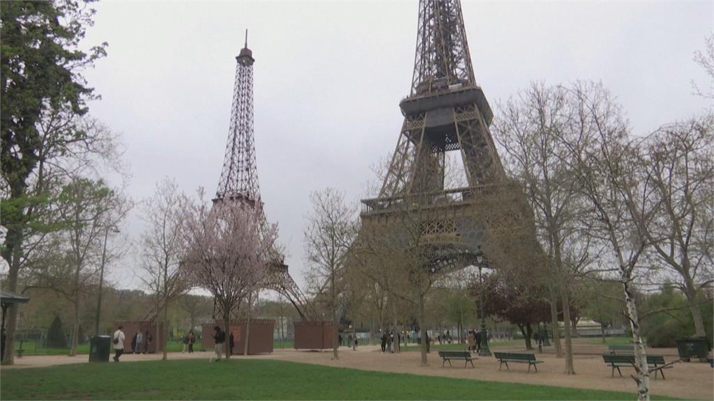 巴黎鐵塔嬰兒版　大小僅十分之一