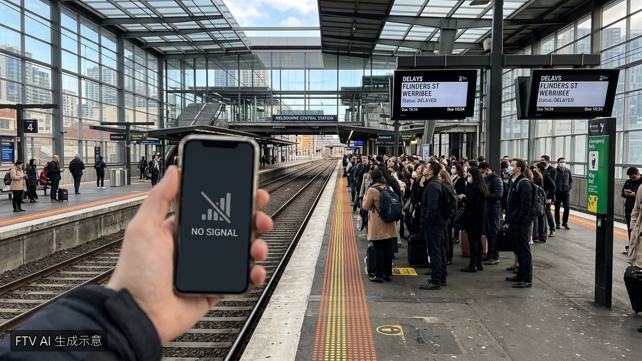 澳洲電信巨頭Telstra大當機！火車停駛、計程車無法付款民眾崩潰