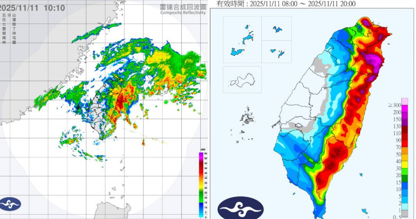 鳳凰颱風逼近！13縣市豪大雨特報　1地區「下到紫爆」