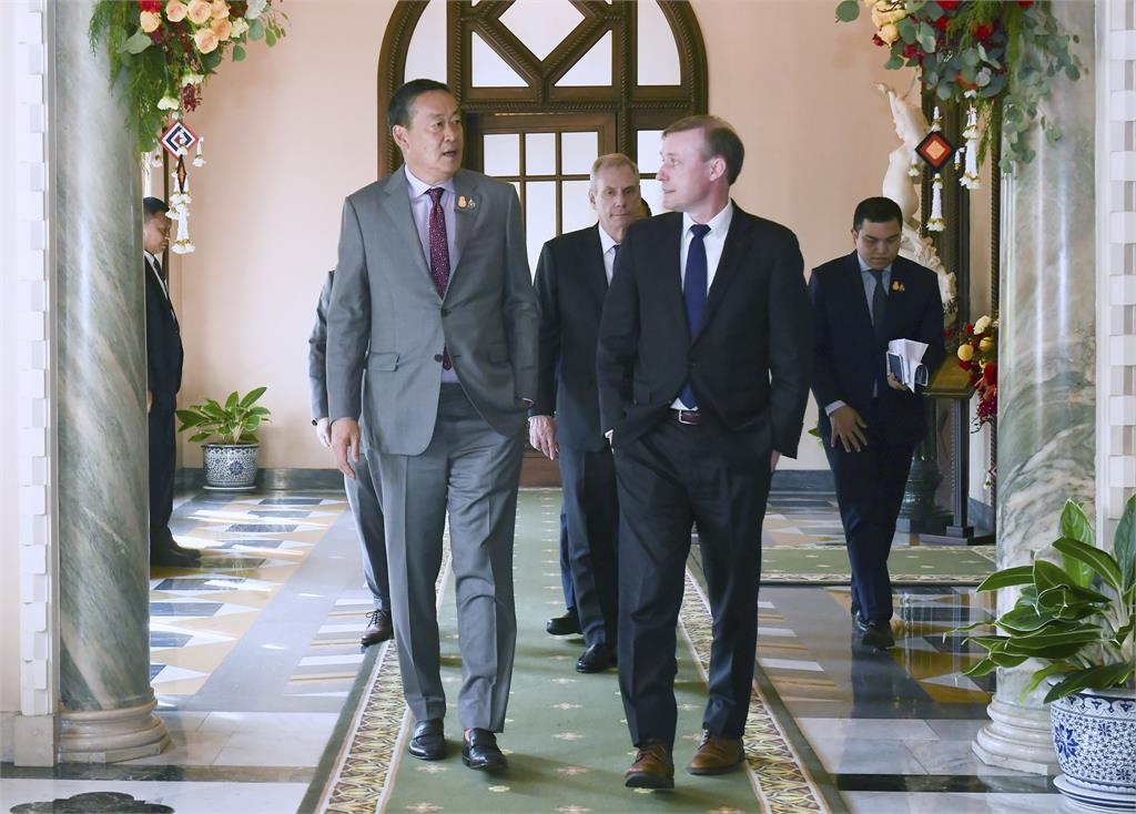 美國安顧問蘇利文訪泰國　將與中國外長王毅見面