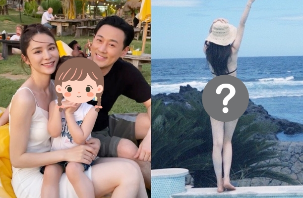 林峯老婆罕曬比基尼辣照流出　泳衣花色遭網虧「阿姨風」糗大了
