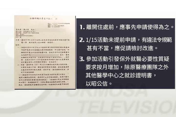 扁向李登輝祝壽違規 <em>陳致中</em>批中監吃人夠夠