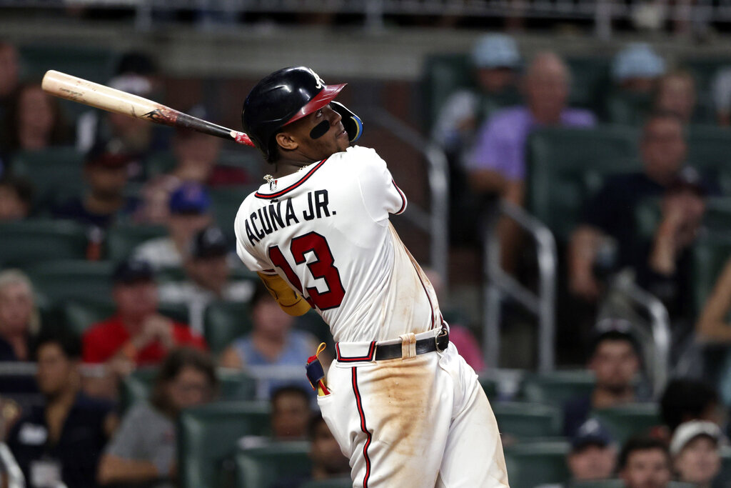 MLB(影)/40轟70盜的小阿庫尼亞 膝傷未痊癒趕不上明年開幕戰