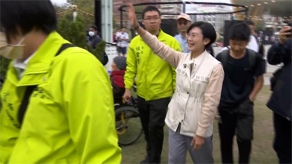 涉案交保後首度露面　林岱樺：配合調查捍衛清白