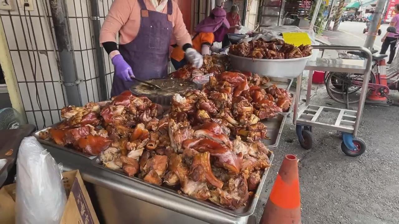 全國豬隻禁宰運最長15天 屏東「豬腳街」連假首日買氣冷