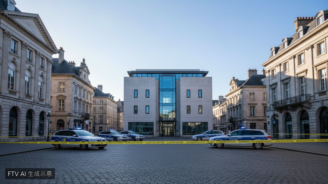 德國辛齊希驚傳銀行劫持事件　警方封鎖現場展開大規模營救