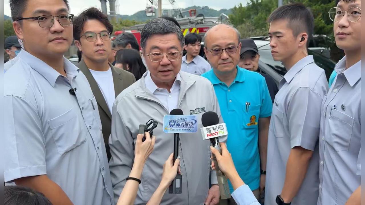 快新聞／指南宮惡火毀凌霄寶殿！卓榮泰視察災後情況　允諾中央協助修復