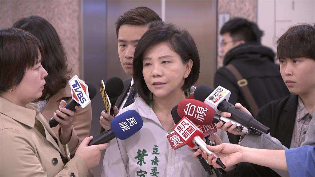 綠立委初選下週民調開跑!葉宜津拚7連任遇強敵