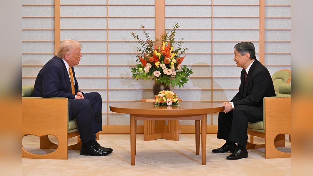 快新聞/喊話期待見面!川普拜會日本天皇 談話30分鐘內容曝光