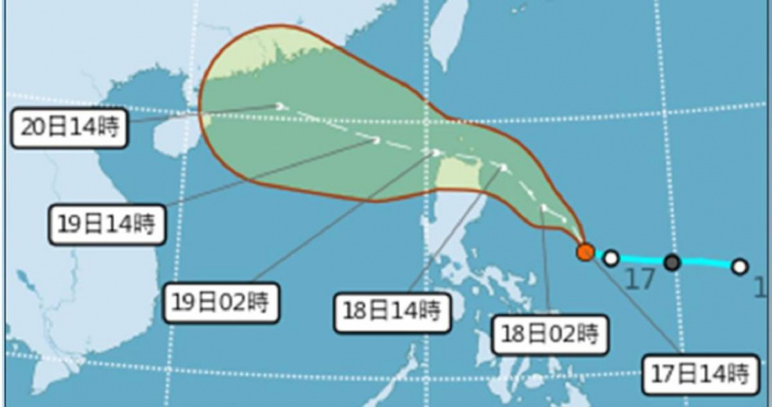 薇帕颱風預計今晚生成！最新預估路徑曝光　週末「最靠近台灣」留意豪大雨