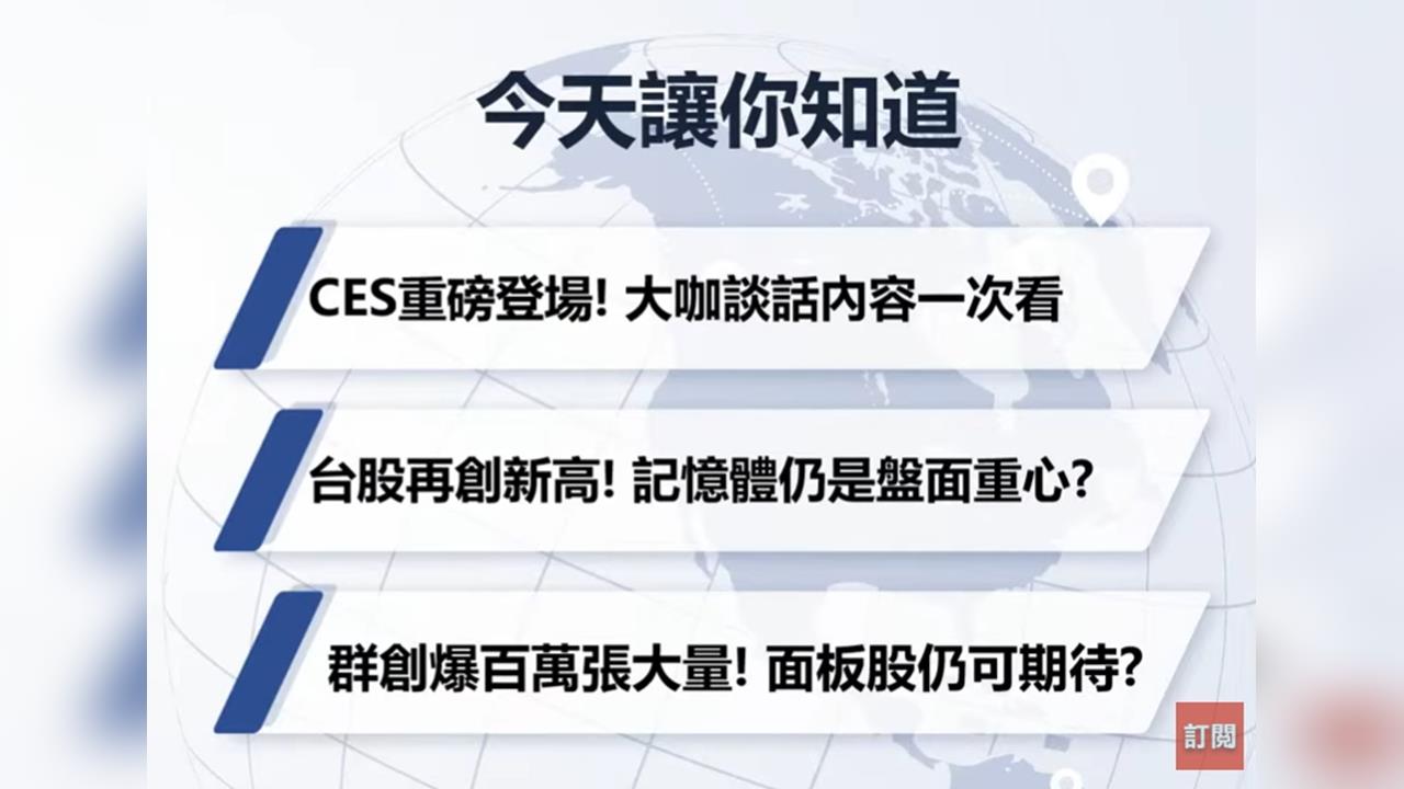 群創、友達爆量漲停!面板 +記憶體 全面點火!台股強勢創高,資金在買哪些?