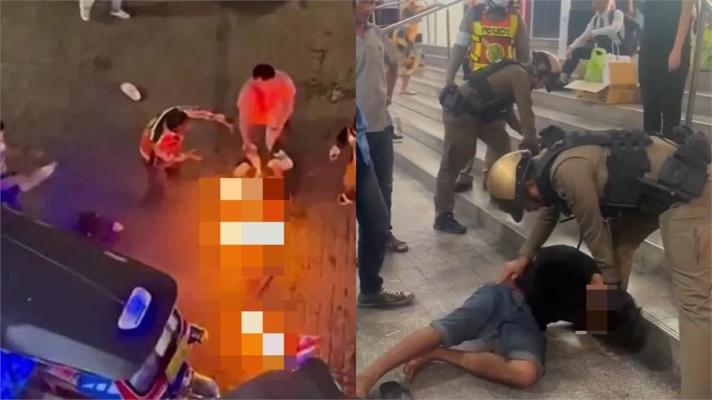 泰國前拳手隨機縱火燒人！2外國遊客「慘變火球」殘忍畫面流出