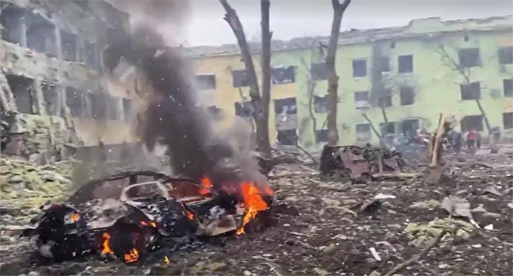快新聞／烏克蘭兒童醫院被炸毀　俄羅斯官方竟稱是「假新聞」